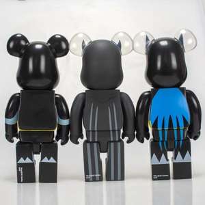 Figurines en PVC d'anime <span class=keywords><strong>Batman</strong></span> de 28 cm pour 400%, jouet de dessin animé imperméable pour enfants, décoration de la maison - Product Image 3