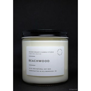 TD Beachwood candela di cera di soia con 4 opzioni di dimensioni - Product Image 2