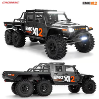 CrossRC Emo XL2, Camioneta RC Metálica a Escala 1:8, 6WD, Motor sin Escobillas, Control por Aplicación, Alcance de 350m, Lista para Usar