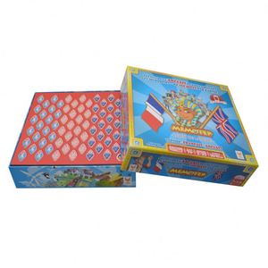 Memotop Juego de Memoria de Papel Francés-Inglés, Juego de Mesa Educativo de Doble Cara para Niños, Edición Familiar - Product Image 1