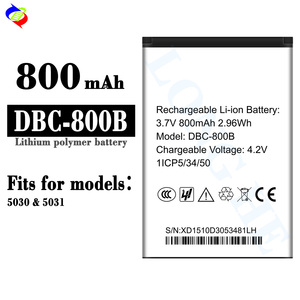 Vente directe d'usine de <span class=keywords><strong>batterie</strong></span> de remplacement 3.7V 800mAh DBC-800B pour <span class=keywords><strong>Doro</strong></span> 5030 5031 - Product Image 2