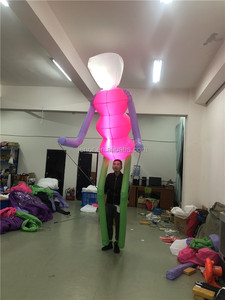 Nouvelle <span class=keywords><strong>marionnette</strong></span> LED gonflable <span class=keywords><strong>géante</strong></span> Jenor pour la décoration de défilé - Product Image 5