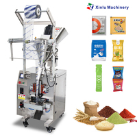 Máquina Automática de Pesaje y Empaquetado de Polvo para Sal de Tomate, Milo, Azúcar, Maíz, Frutas, Té Saborizado, Café, Curry, Leche