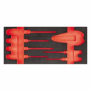 Juego de Destornilladores Usag 415x188x45 mm con Mango de Plástico, Kit de Herramientas para Bricolaje, Modelo 519 M 091BV - Product Image 1