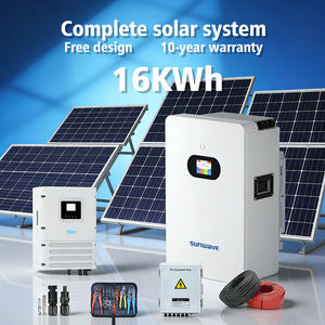 Panneau Solaire 48V 16Kwh – Prix Fournisseur Usine – Demande de <span class=keywords><strong>Devis</strong></span> – Packages Complets – Onduleur Solaire Connecté au Réseau - Product Image 1