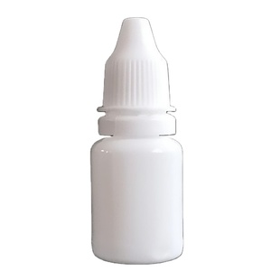 10 ML 30 ML 50 ML Opake weiße PE-Plastik flasche mit Spitze und weißer manipulation sicherer Kappe für Augentropfen 50 ml Tropf flaschen