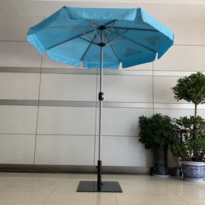 <span class=keywords><strong>Parasol</strong></span> de bar extérieur personnalisé de grande taille en RPET OEM, 3 m, 4 m, 5 m, impression personnalisée, marque - Product Image 6