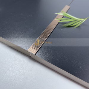 Profilé de transition en T pour carrelage, en acier inoxydable, durable et étanche, pour appartement, grande quantité - Product Image 6