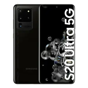 Samsung Galaxy Galaxy S20 için Ultra G998 5G Unlocked kullanılan cep telefonu yenilenmiş orijinal ikinci el Smartphone