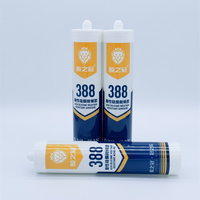 Mastic silicone acétique transparent pour aquarium 300ml 100% non toxique, sûr pour les poissons, adhésif à forte adhérence pour la réparation des aquariums
