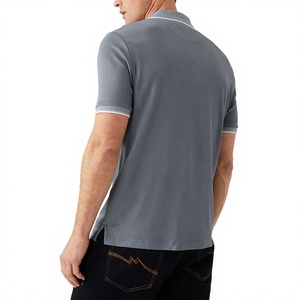 Regular Fit <b>Polo</b> <b>Shirts</b> Solid Color Breathable Custom Fabric <b>Men's</b> Short Sleeve Pique <b>Polo</b> <b>Shirts</b> <b>Men's</b> <b>Black</b> Classic <b>Polo</b> <b>Shirt</b> - Product Image 2
