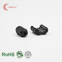 SCRC35A Ni-Zn Split Clamp Ferrite Core Inner 2.5mm Cable EMI Suppression Choke Transformer Ring