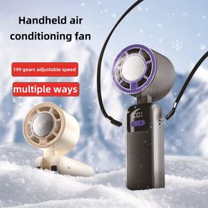 Ventilateur de réfrigération portable NEOBRISKEN à vitesse réglable, pliable, mini souffleur à semi-conducteurs turbocompressé - Product Image 2