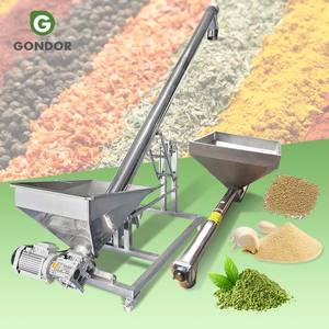 Minicargadora automática con tolva, microtransportador de tornillo horizontal grande para semillas, aserrín, sal y arena húmeda - Product Image 1