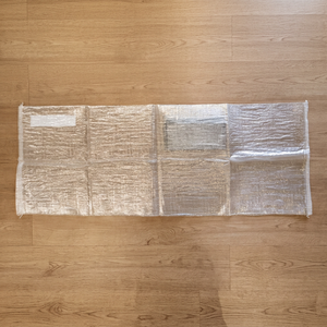 Sac d'emballage en PP tissé thermoscellable recyclable pour l'industrie des vêtements d'occasion, sac de collecte réutilisable de 50 kg en OPP - Product Image 1