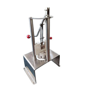 Chất lượng thép không gỉ dứa corer Peeler Cutter Mini Hướng dẫn sử dụng tay Báo Chí Ananas dứa lột Slicer Máy cắt - Product Image 5