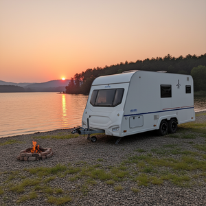 Venta al por Mayor de Mini Caravanas Ligeras de Aluminio, Remolcables, Autocaravanas de Viaje, Soporte de Fábrica OEM/ODM - Product Image 1