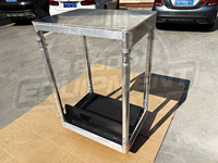 Venta caliente Line Array Speaker Cart Carrito de aluminio Touring Cart para altavoz