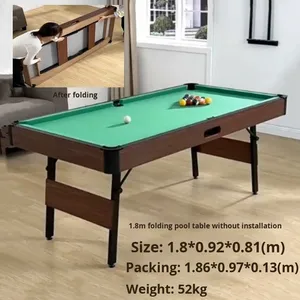 Mesa <span class=keywords><strong>de</strong></span> <span class=keywords><strong>Hockey</strong></span> sobre <span class=keywords><strong>Hielo</strong></span> Multifuncional Personalizable, Juguete Interior para Adultos, Suspensión Neumática, Máquina <span class=keywords><strong>de</strong></span> Juego <span class=keywords><strong>de</strong></span> Billar Cuatro en Uno - Product Image 6