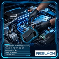 Connecteur de faisceau de câblage automobile électrique mâle-femelle en cuivre étanche de haute qualité Reelhon RH7041A-2.8-21 pour voiture