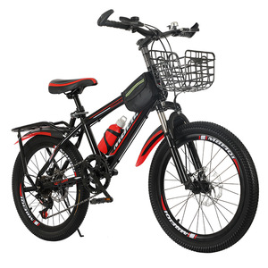 Nueva <span class=keywords><strong>bicicleta</strong></span> de 18-<span class=keywords><strong>24</strong></span> <span class=keywords><strong>pulgadas</strong></span> para niños pequeños, velocidad variable de 6 velocidades con freno de disco y asiento trasero, incluye cesta - Product Image 2