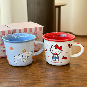 Sanrio Ceramic <b>Mug</b> Couple Set 2025 Limited Edition For Home Office Gift <b>Reusable</b> With Handle - Product Image 1