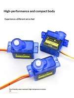 Moteur servo micro SG90 MG90S 9g pour avion modèle télécommandé à voilure fixe, fabriqué en Chine, sans support de montage