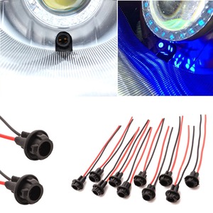 T10 W5W 194 168 Car Truck Wedge Lamp <b>Socket</b> Connector Extended LED Base Black 12V Interior <b>Lighting</b> - Product Image 5