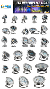 Bên ngoài hồ bơi Đèn 24V đa màu 6W DMX <span class=keywords><strong>LED</strong></span> ánh sáng dưới nước IP68 thép không gỉ cảnh quan - Product Image 4