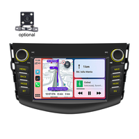 Autoradio avec écran tactile de 7 pouces, lecteur MP5, CarPlay sans fil, Android Auto, radio Android, Toyota RAV4