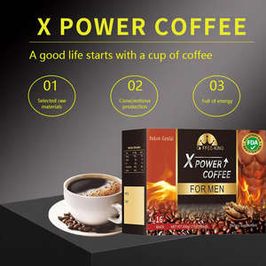 เอ็กซ์ พาวเวอร์ ไดเร็ก <span class=keywords><strong>กาแฟ</strong></span>ดำสมุนไพรสำเร็จรูป ปราศจากน้ำตาล สำหรับผู้ชาย รสขม ให้พลังงาน บรรจุในกล่อง - Product Image 4