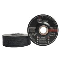Disque abrasif en métal robuste de 115*6*22,2 mm (4,5 pouces) pour la réparation de machines de construction en acier et la décapage de la rouille métallique - Vente en gros