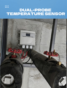 Transmetteur de température mural PT double canal RS485 Modbus RTU avec écran OLED, 7V-30V CC, affichage centimétrique - Product Image 4