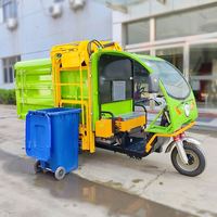 Tricycle compacteur de véhicule électrique, camion à ordures bon marché, fabriqué en chine pour camion à benne, camion à ordures, voiture