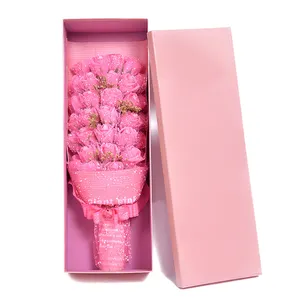 Valentines Day Gift Box Luxury Custom Cardboard Empty Rectangle Mother's Day Flower Box