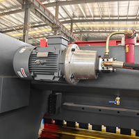 WE67K-170/3200, machine de pliage CNC électro-hydraulique, équipée d'un système DA69S importé d'Allemagne et d'un règle de mesure GV italienne.