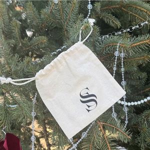 Oem Quality Customization Jewelry Packing Organic Cotton <b>Drawstring</b> Bag Biodegradable Durable Small <b>Drawstring</b> <b>Pouch</b> Bag - Product Image 3