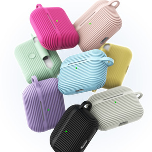 Correa de mano Sling para Airpod <span class=keywords><strong>Pro</strong></span> 1 2 <span class=keywords><strong>3</strong></span> Funda de silicona de varios <span class=keywords><strong>colores</strong></span> Funda protectora completa para <span class=keywords><strong>AirPods</strong></span> 1 2 <span class=keywords><strong>3</strong></span> 4th Gen Case - Product Image 3