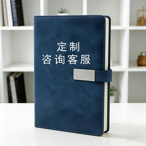 Agendas de Tapa Dura de Venta Directa de Fábrica Personalizadas, Cuaderno con Encuadernación de Cuero PU Exquisito - Product Image 5