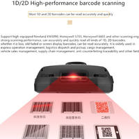 Nfc Rfid Collecteur de données 4G De Poche Android Mobile Qr Code Lecture Pda Mrz Passport Lecteur Sans Fil 2D Barcode Scanner Pdas
