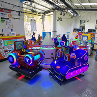Carrousel à moteur électrique intérieur/extérieur personnalisable Kids Corusel Merry-Go-Round Home Use Shopping Calls Made Durable