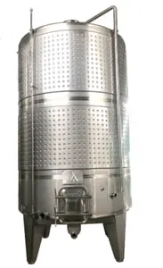 Şaraphane ekipmanları meyve şarap fermantasyon tankı 10000l 20000l şarap yapma makinesi paslanmaz çelik 304