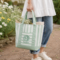Sac fourre-tout en toile personnalisé 2026, grande capacité, en coton, pour emballage cadeau, shopping, vente au détail et en gros