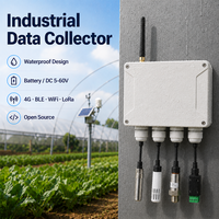 Recolector de Datos Inalámbrico de Bajo Consumo, Gateway IoT 4G LTE LoRa con Bluetooth y WiFi Opcional para Aplicaciones en Exteriores