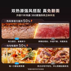 ซูปอร์ แอร์ฟรายเออร์ 6 ลิตร หม้อทอดไร้น้ำมันแบบสองแหล่งความร้อน เคลือบเซรามิกรูปทรงกลม ไม่ต้องพลิกกลับ หม้อทอดไอน้ำแบบมองเห็นได้ - Product Image 2