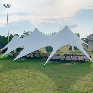 Carpa Geométrica Poligonal de Lujo, Toldo Moderno, Protección Solar para Fiestas en Grupo, Cafés al Aire Libre, Restaurantes, Terrazas y Bodas - Product Image 3