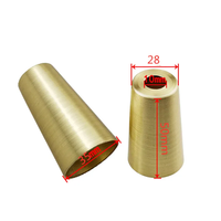 YOYOW Offre Spéciale or fin laiton fer moderne bois chaises de salle à manger meubles jambe Tube protecteur Table jambe Base couverture pour meuble jambe