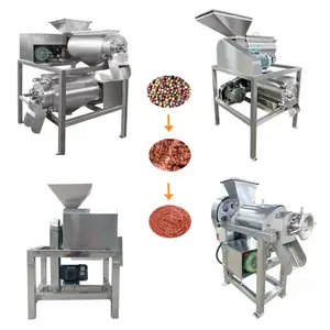 Commercial Automatic Mango Crusher Apple Juice Making Extractor Machine for Fruit Jam