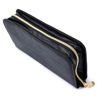 Maßgefertigter Reise-Make-up-Pinselhalter Make-up-Pinsel-Organizer-Etui mit Reißverschluss für die Schönheitsindustrie Professionell