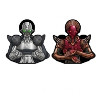 Autocollants personnalisés Manga DBZ Vegeta Motion Sticker Lenticulaire 3D Autocollant Anime pour la décoration murale de la chambre